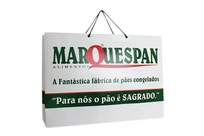 Sacolas de Papel Branco