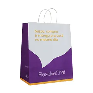 Sacolas de Papel Branco