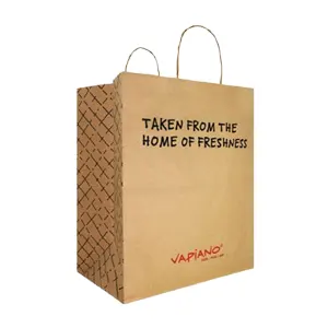 Sacolas de Papel Kraft